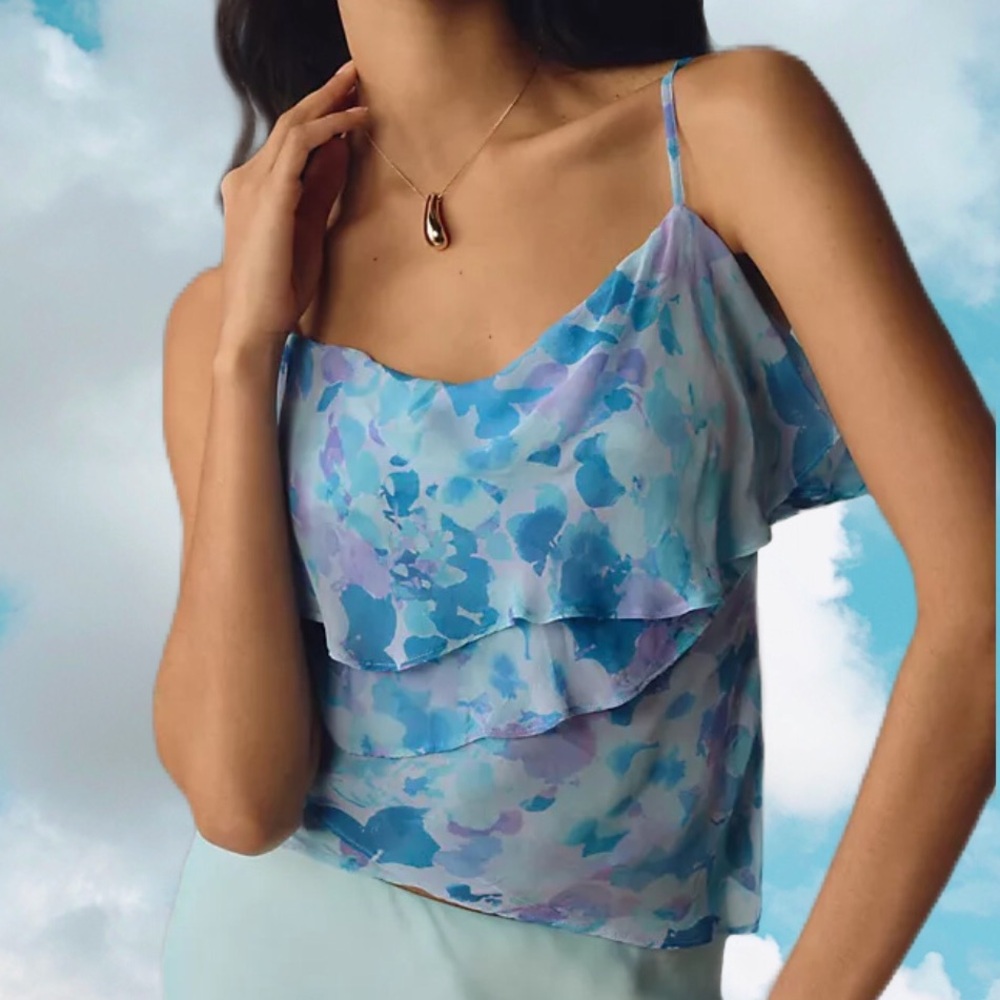 Anthropologie Bias Cut Slip Cami